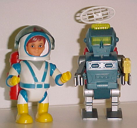 Billy blastoff store robbie robot