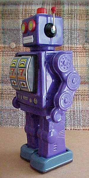 purple robot toy story